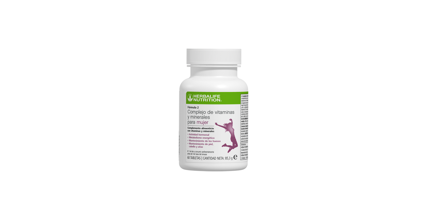 Fórmula 2 Mujer – Vitaminas y Minerales